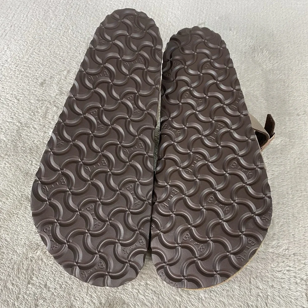 Birkenstock Mayari Sandals Womens US 7 EU 38 Mocca Birko-Flor Regular Fit NEW